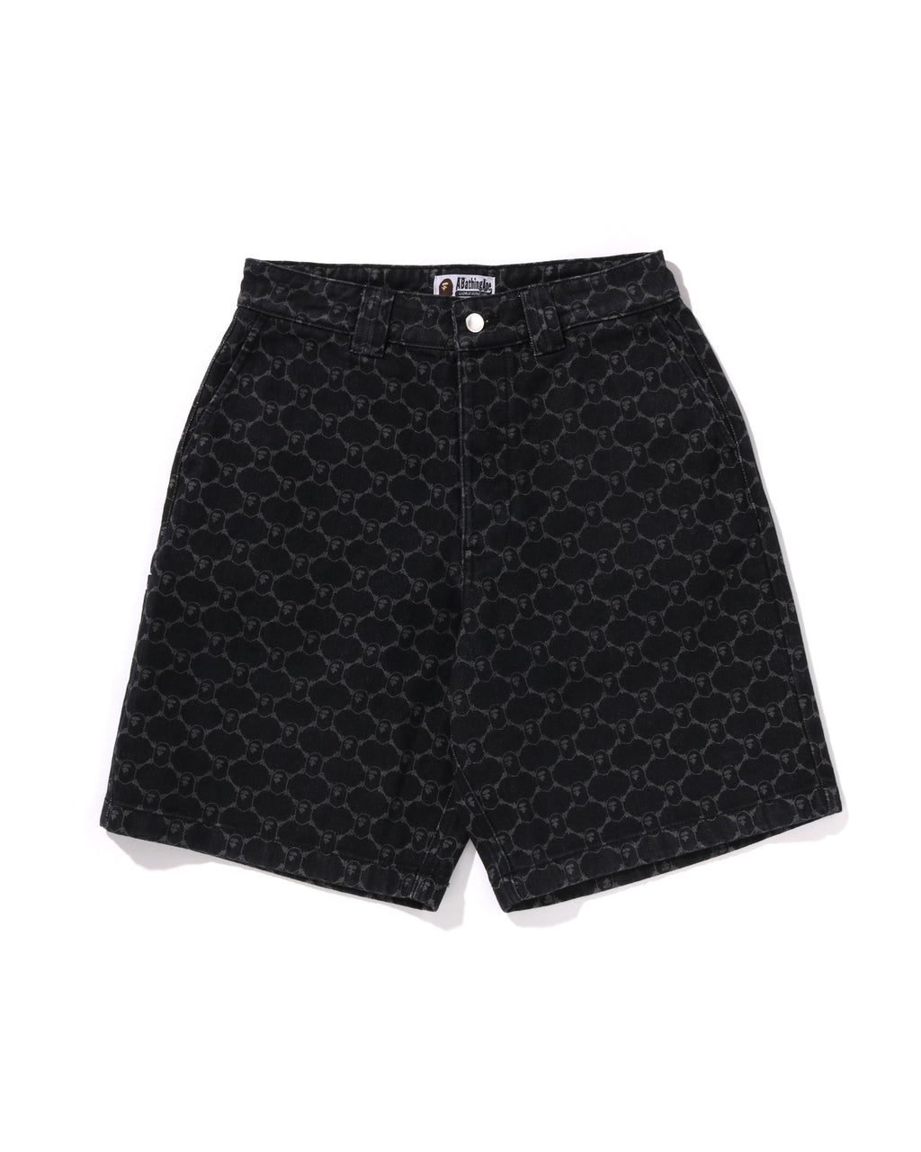 College Monogram Relaxed Fit 13oz Denim Shorts