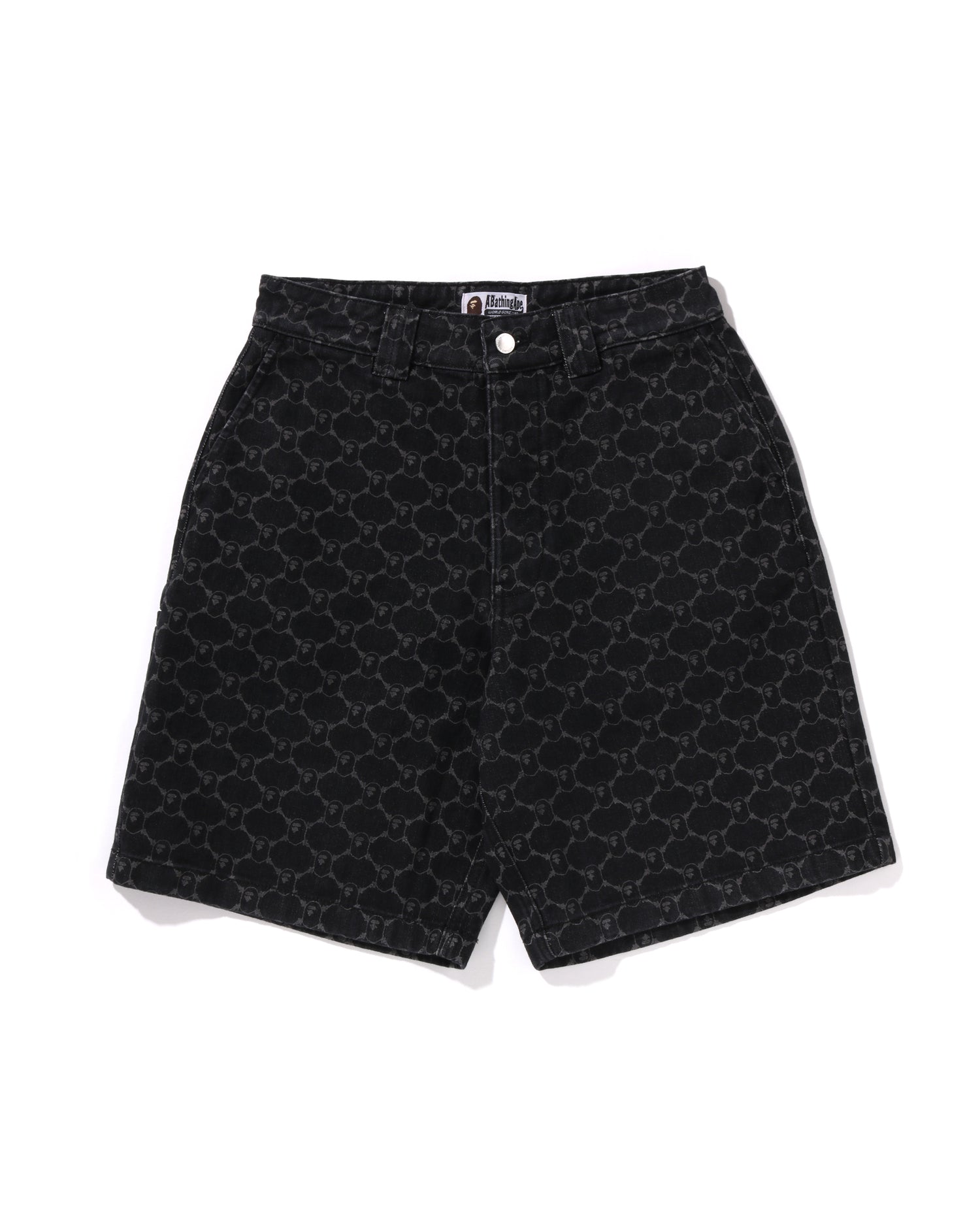 College Monogram Relaxed Fit 13oz Denim Shorts
