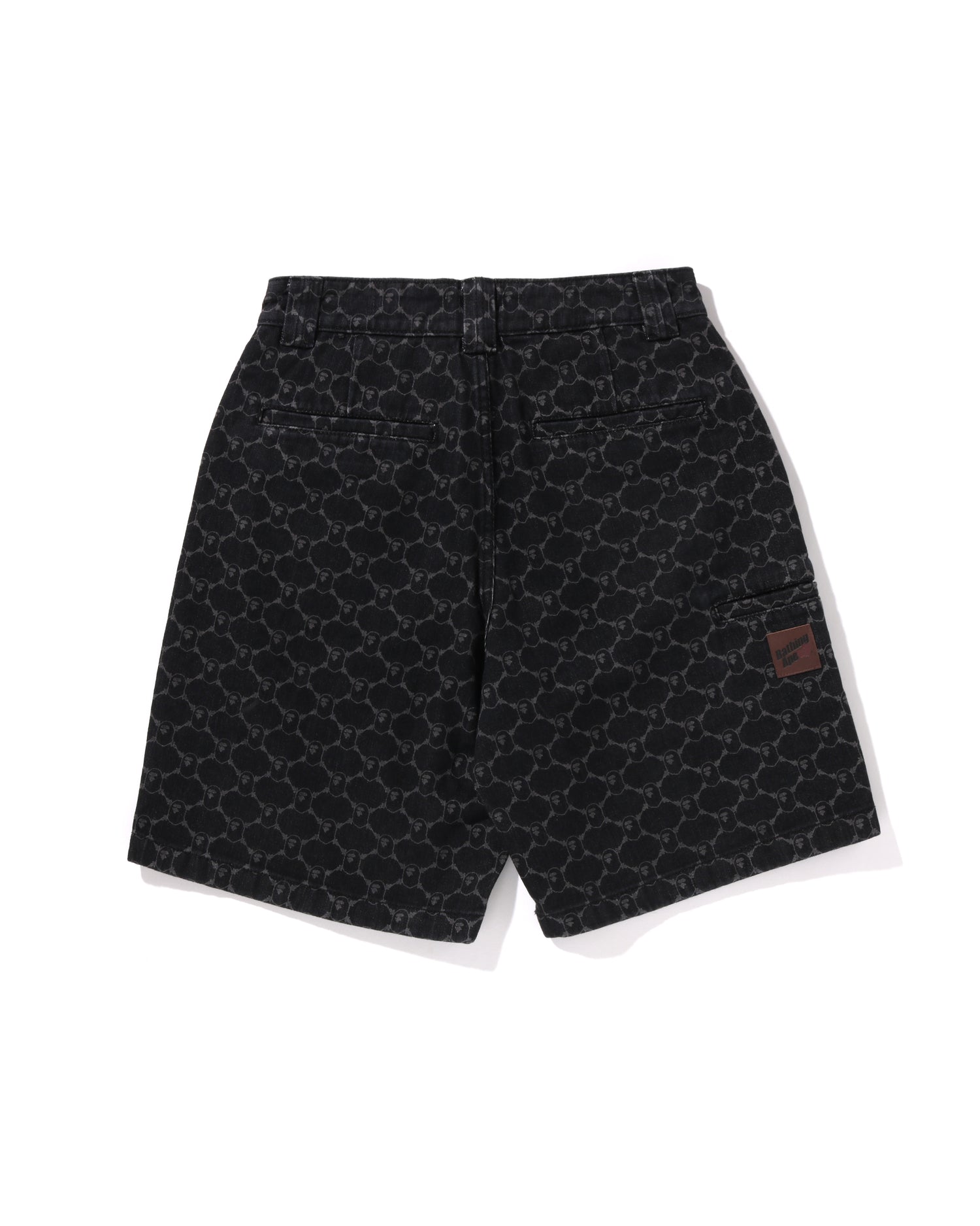 College Monogram Relaxed Fit 13oz Denim Shorts
