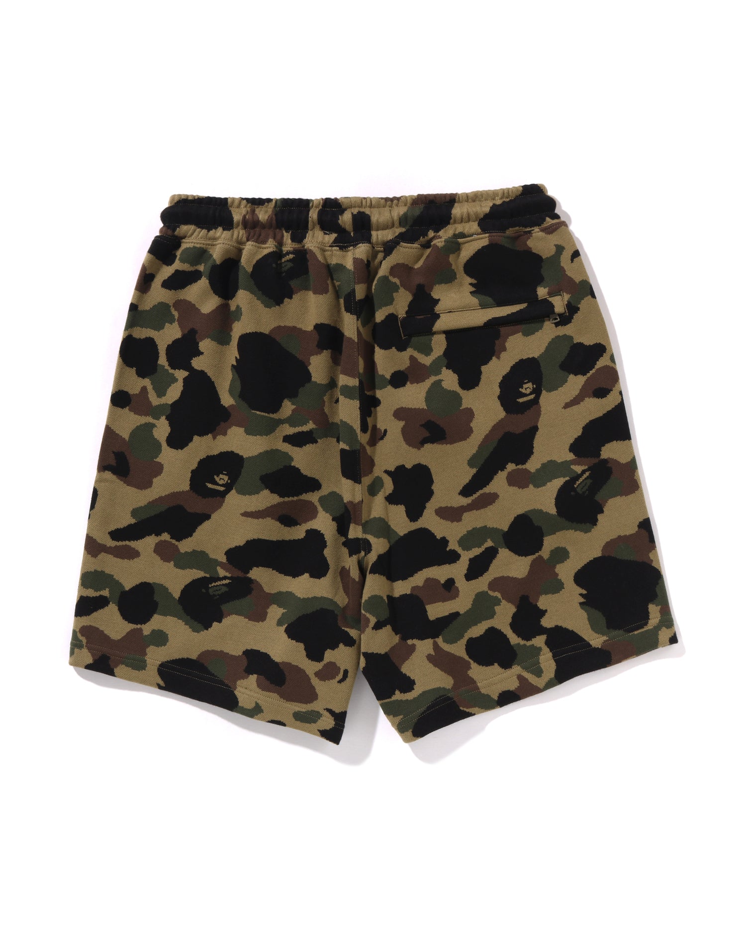 1st Camo Jacquard One Point Relaxed Fit Sweat Shorts