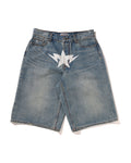 Twin STA Knee Length Selvedge Denim Shorts