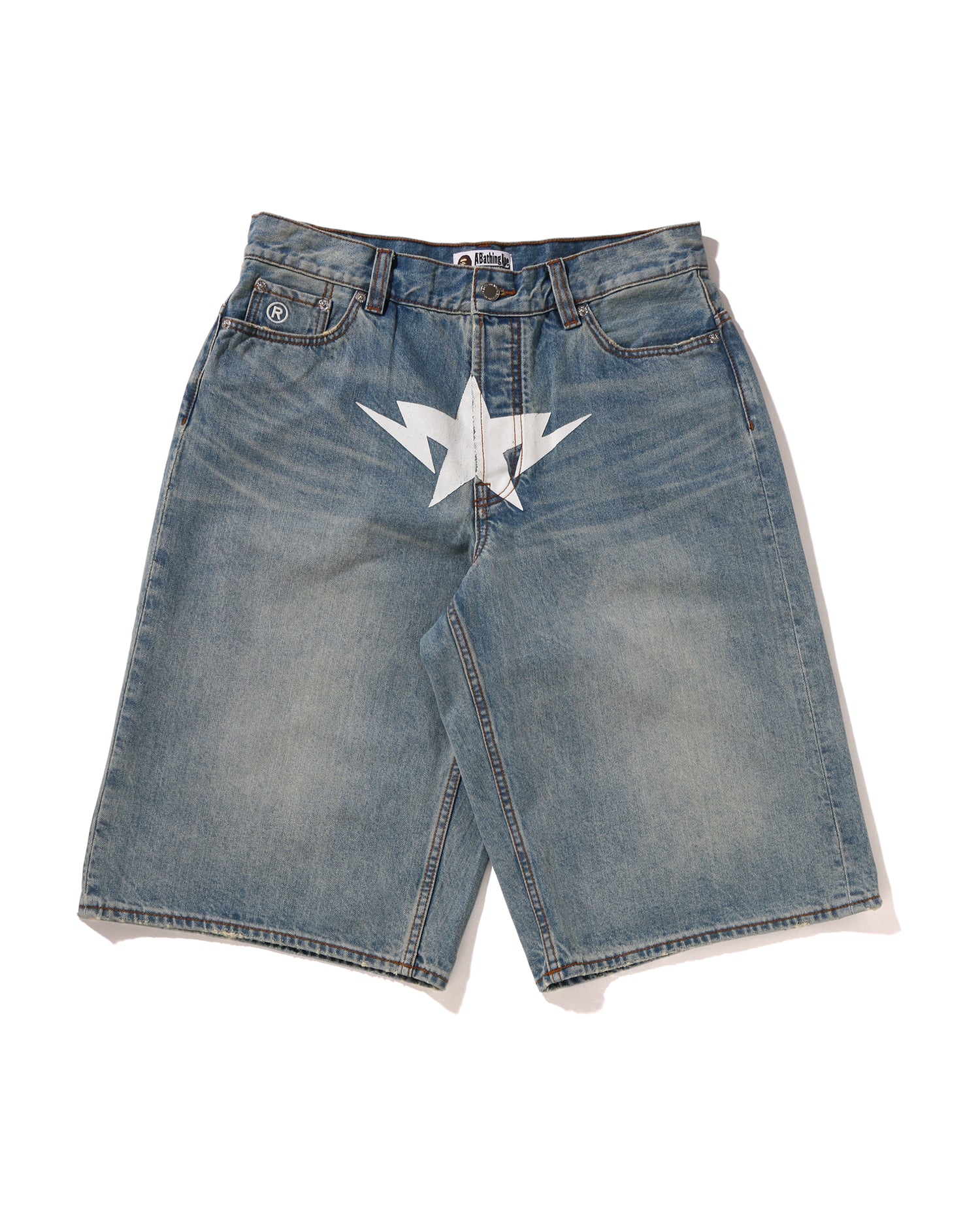 Twin STA Knee Length Selvedge Denim Shorts