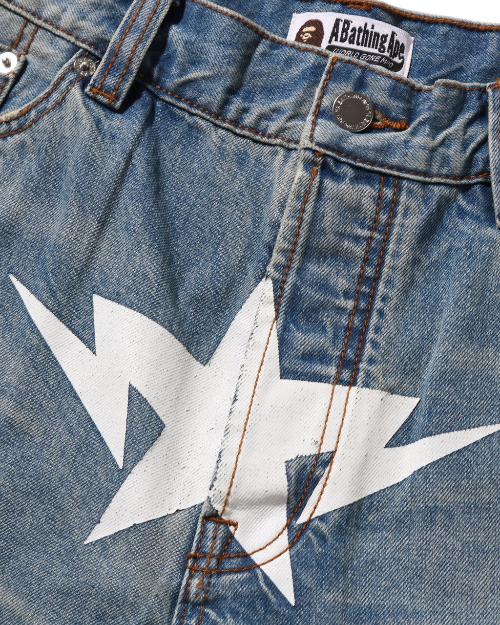 Twin STA Knee Length Selvedge Denim Shorts