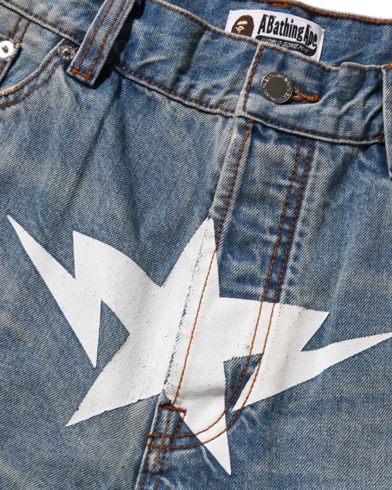 Twin STA Knee Length Selvedge Denim Shorts