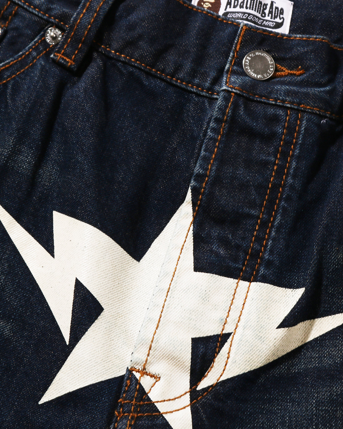 Twin STA Knee Length Selvedge Denim Shorts
