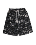 Multi Pixel Camo BAPE STA Logo Cargo Relaxed Fit Sweat Shorts