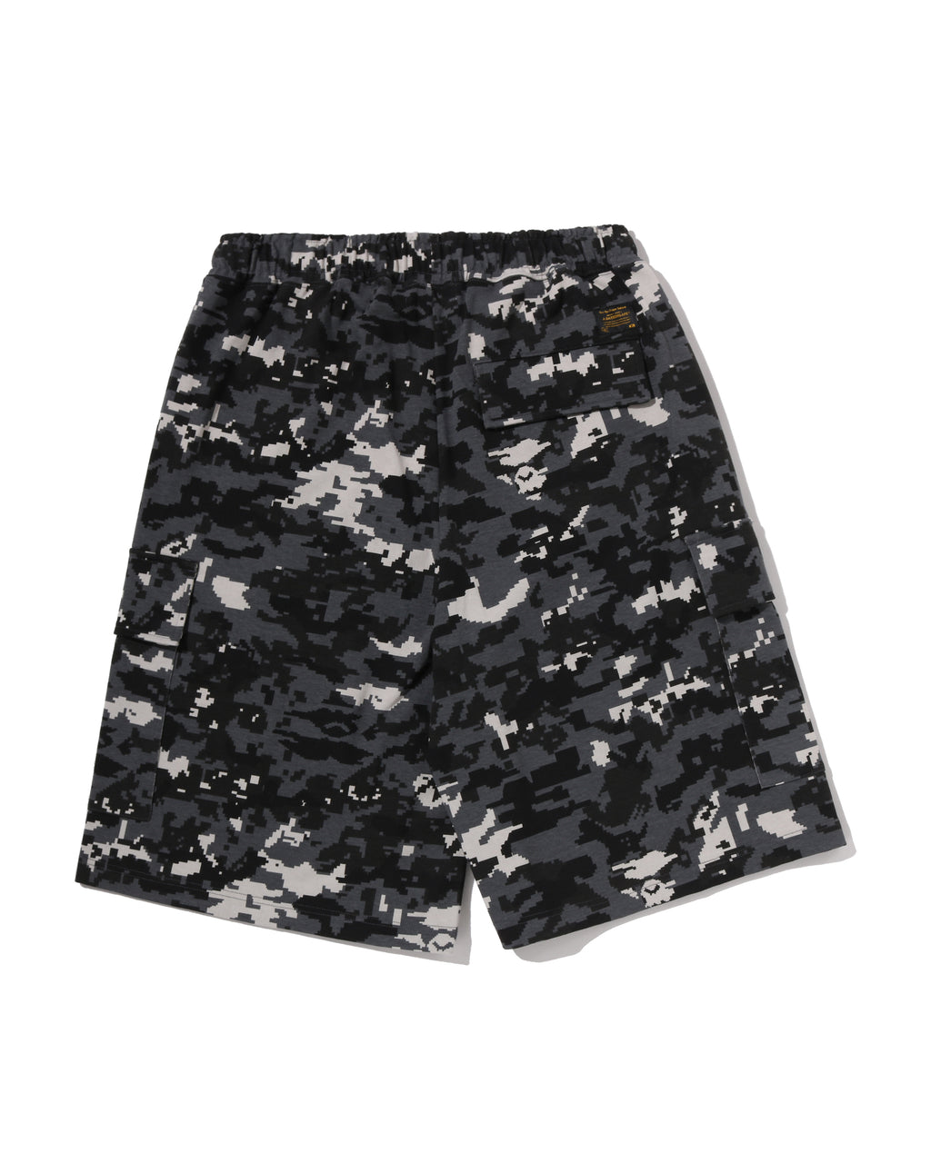 Multi Pixel Camo BAPE STA Logo Cargo Relaxed Fit Sweat Shorts