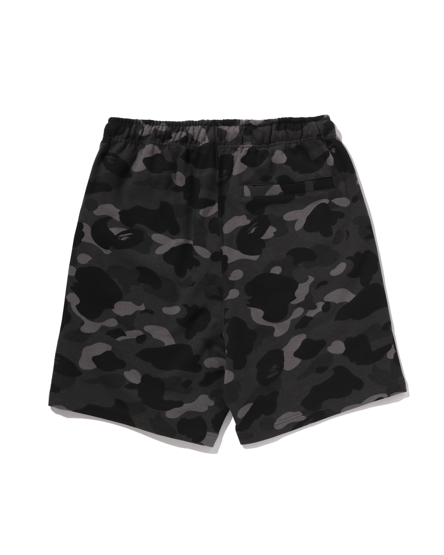 Color Camo Metal Ape Head Relaxed Fit Sweat Shorts