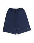 One Point Knee Length Relaxed Fit Sweat Shorts