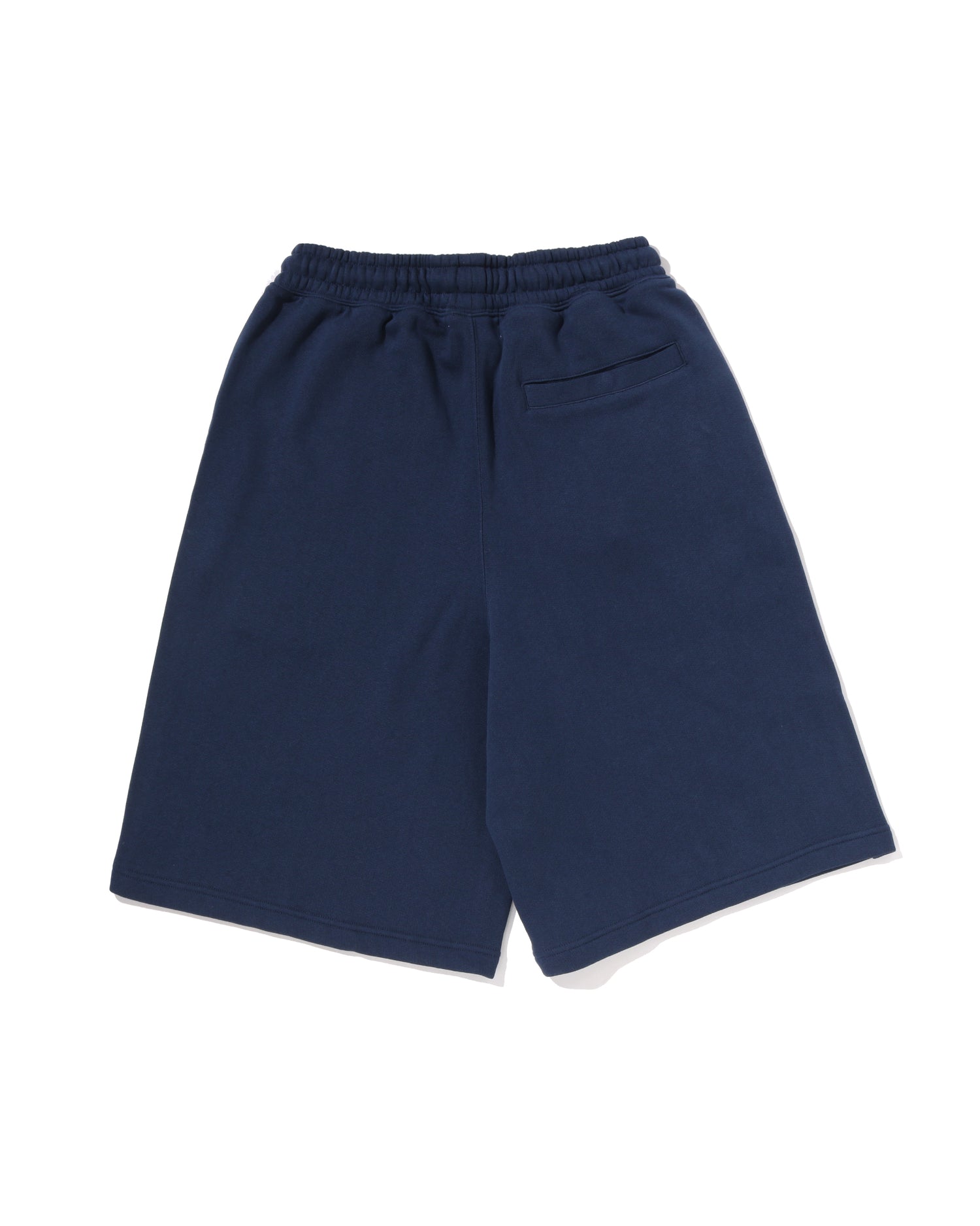 One Point Knee Length Relaxed Fit Sweat Shorts
