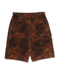 Solid 1st Camo Garment Dyed Relaxed Fit Work Shorts
