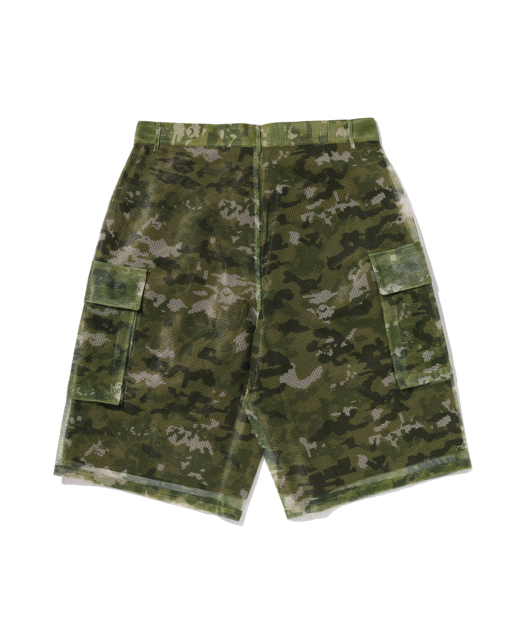 Multi Pixel Camo Cargo Relaxed Fit Shorts
