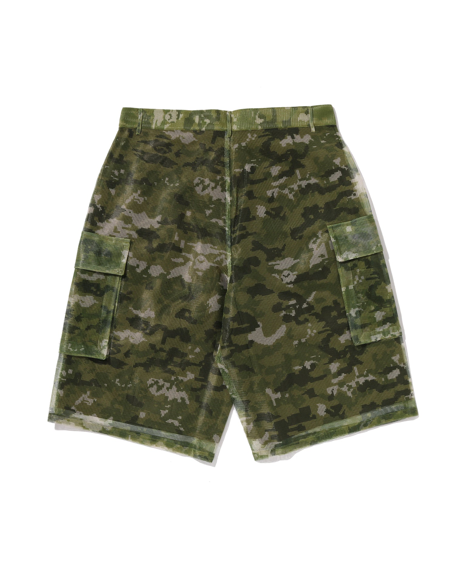 Multi Pixel Camo Cargo Relaxed Fit Shorts