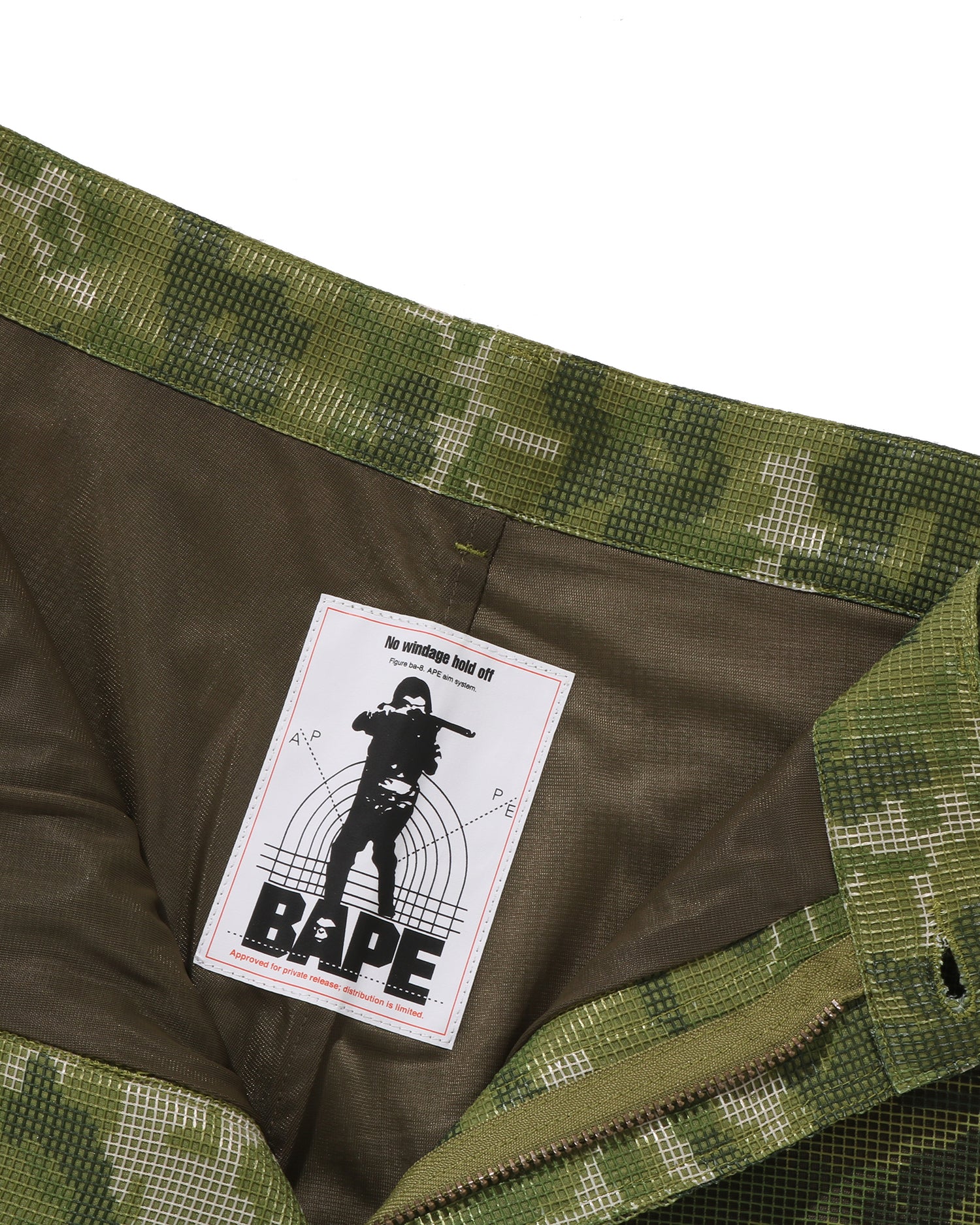 Multi Pixel Camo Cargo Relaxed Fit Shorts