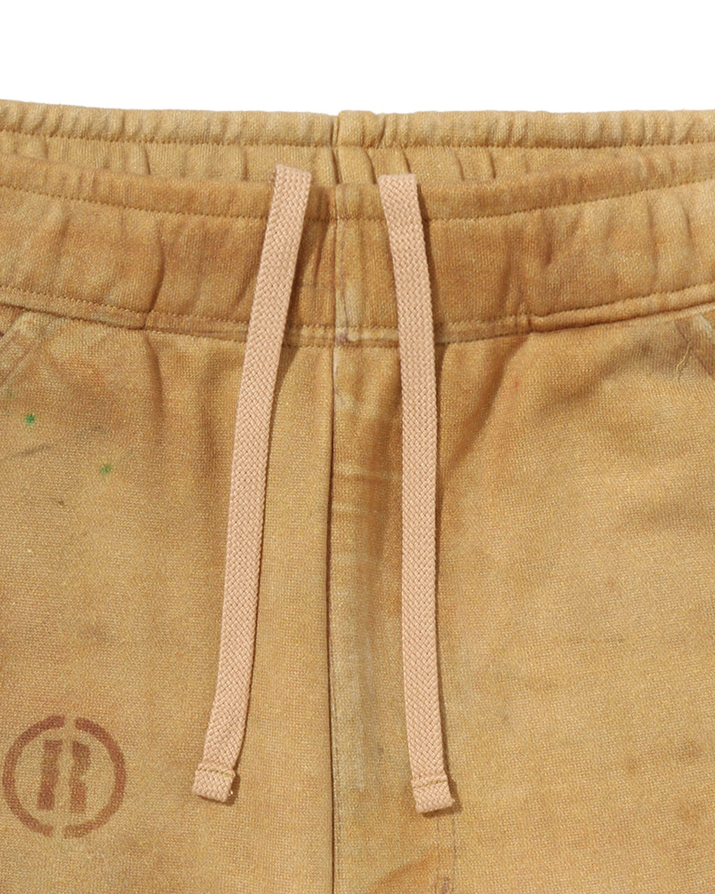 Fake Print Relaxed Fit Sweat Shorts