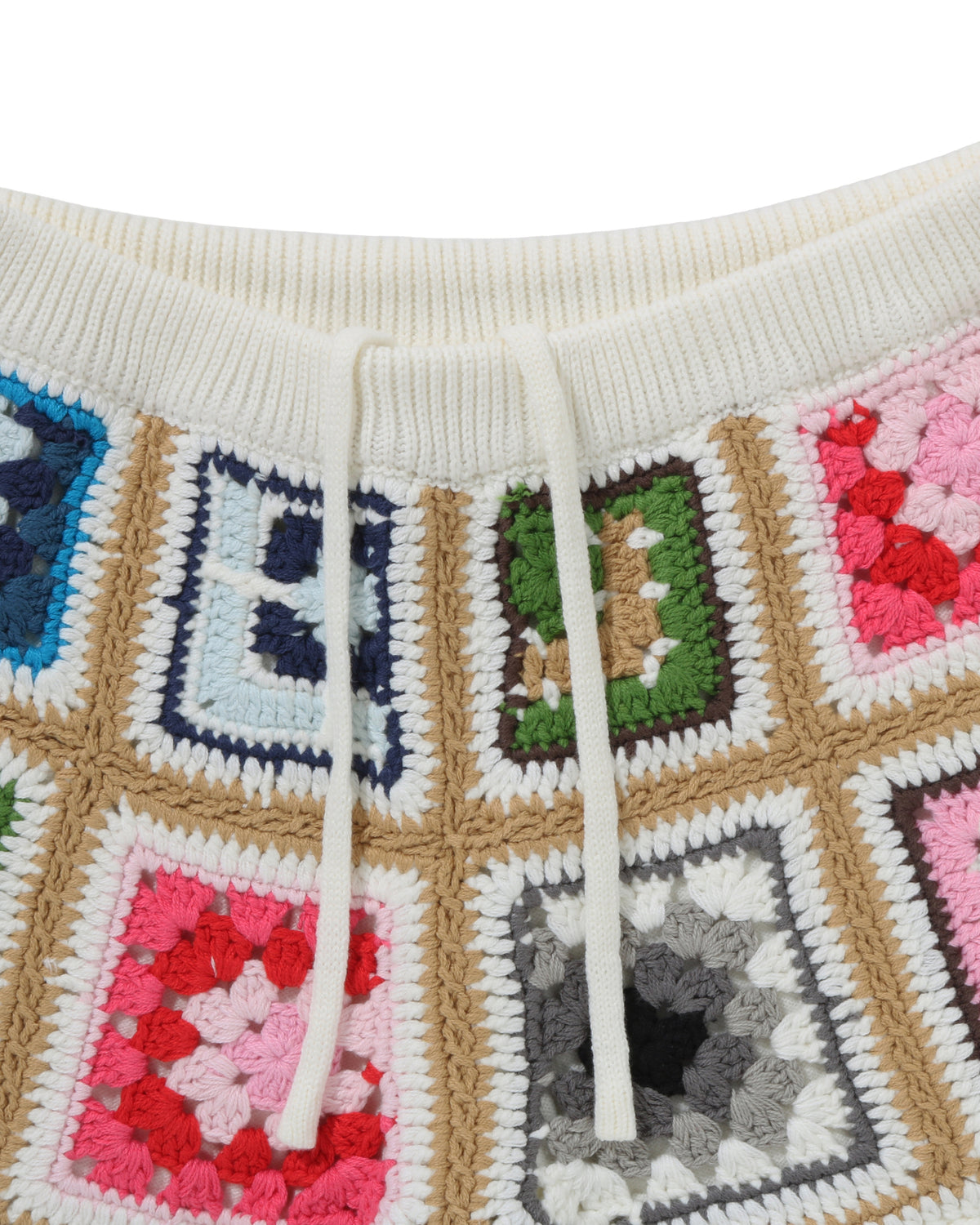 Ape Head One Point Crochet Shorts