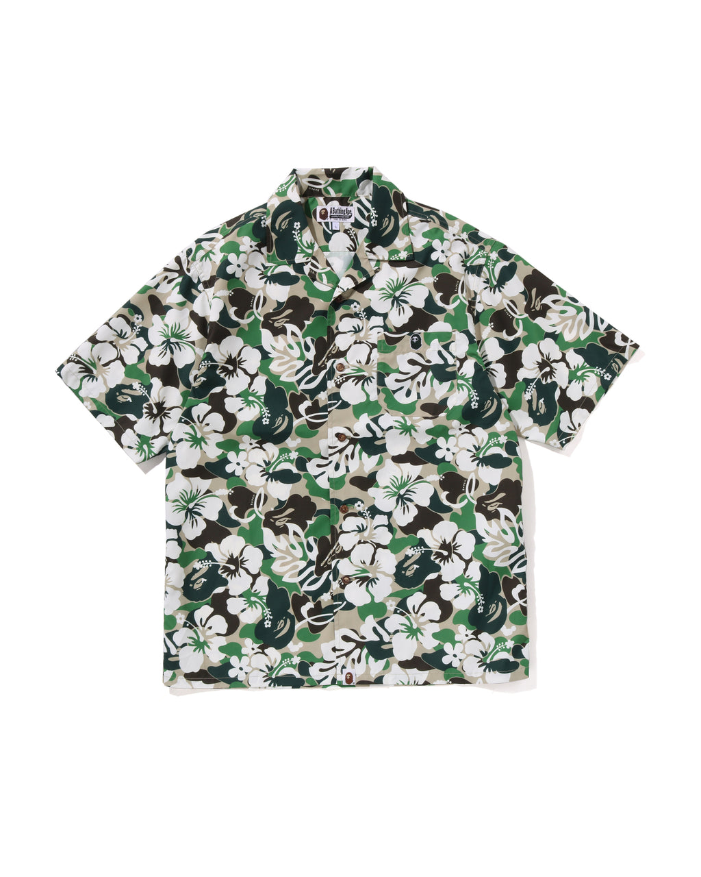 Abc Resort Camo Open Collar Ss Shirt