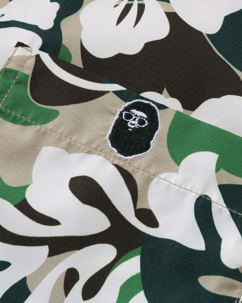 Abc Resort Camo Open Collar Ss Shirt
