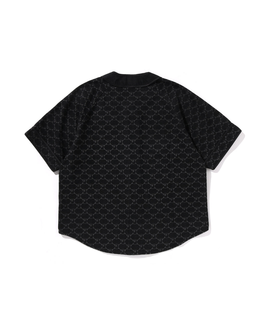College Monogram Baseball Ss Denim Shirt