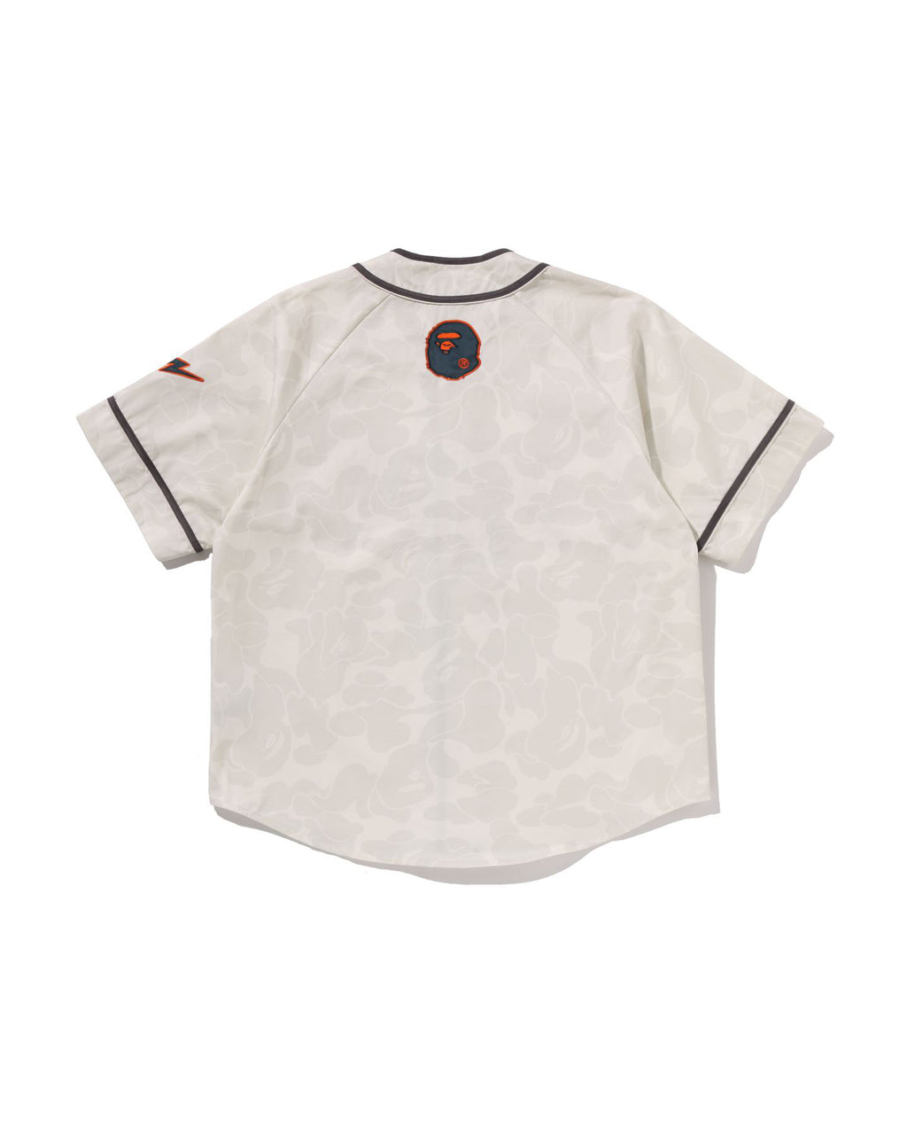 Solid Camo Multi Logo Baseball Ss Shirt