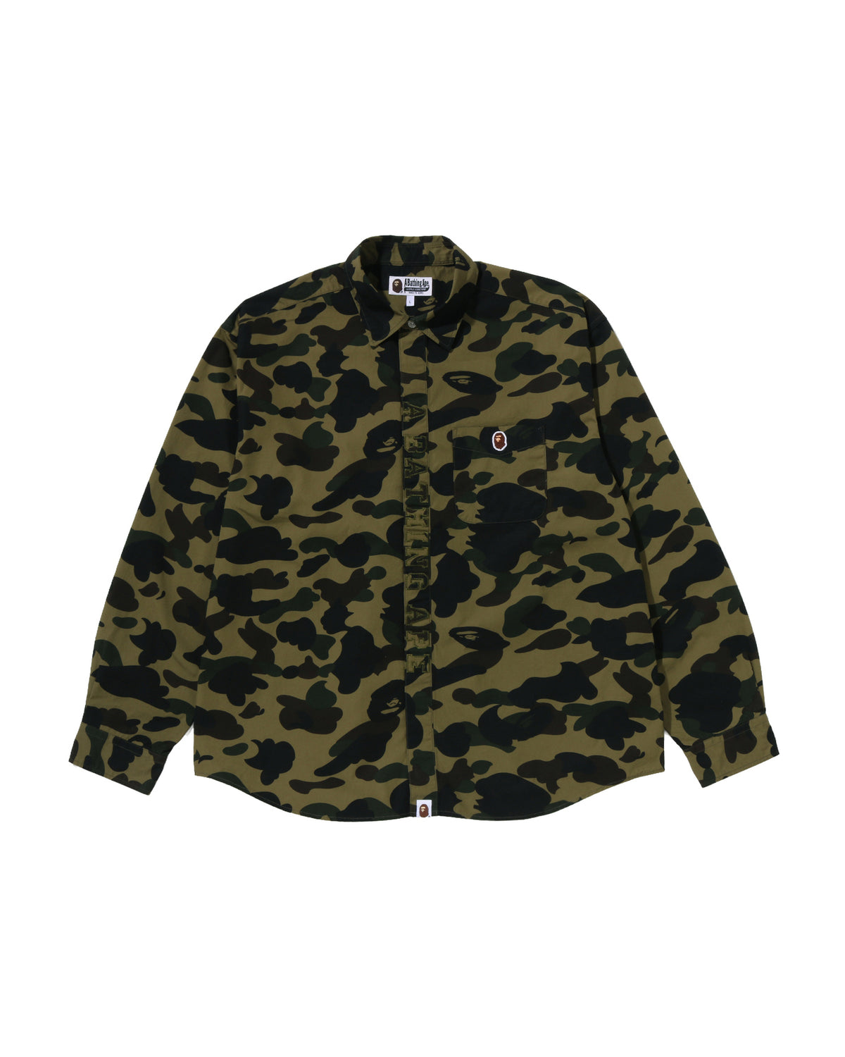 1st Camo One Point Relaxed Fit Ls Shirt