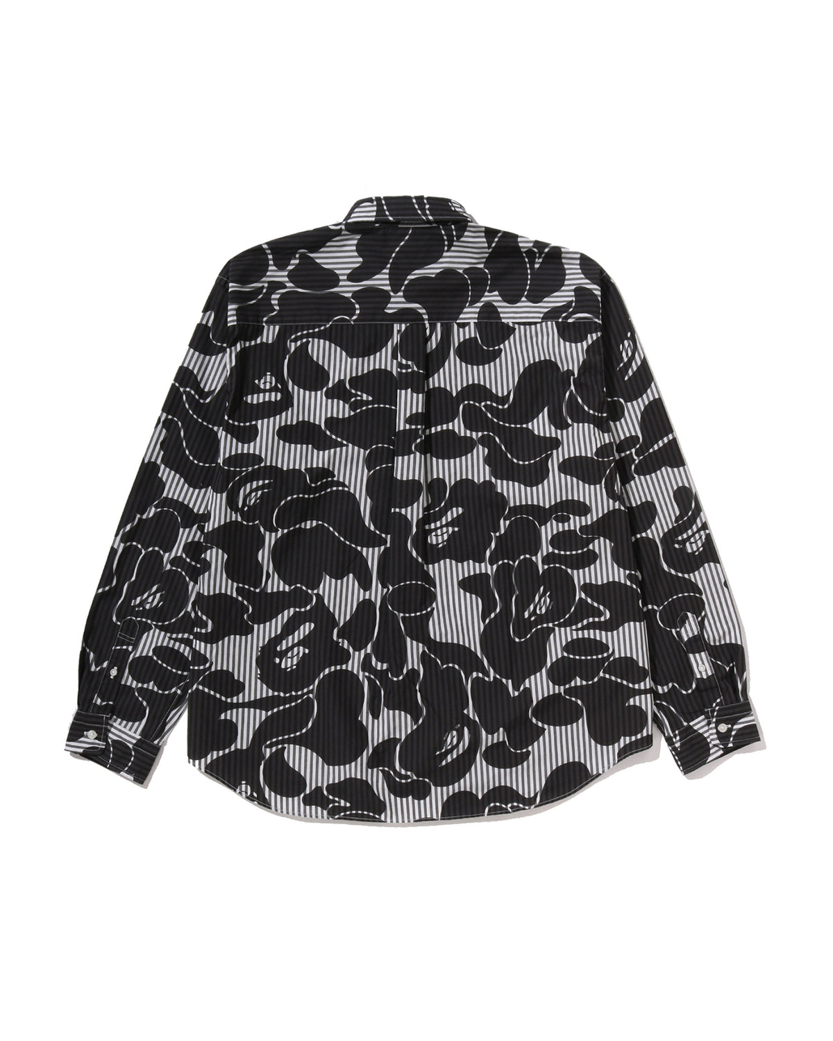 Solid Camo One Point Relaxed Fit Ls Shirts