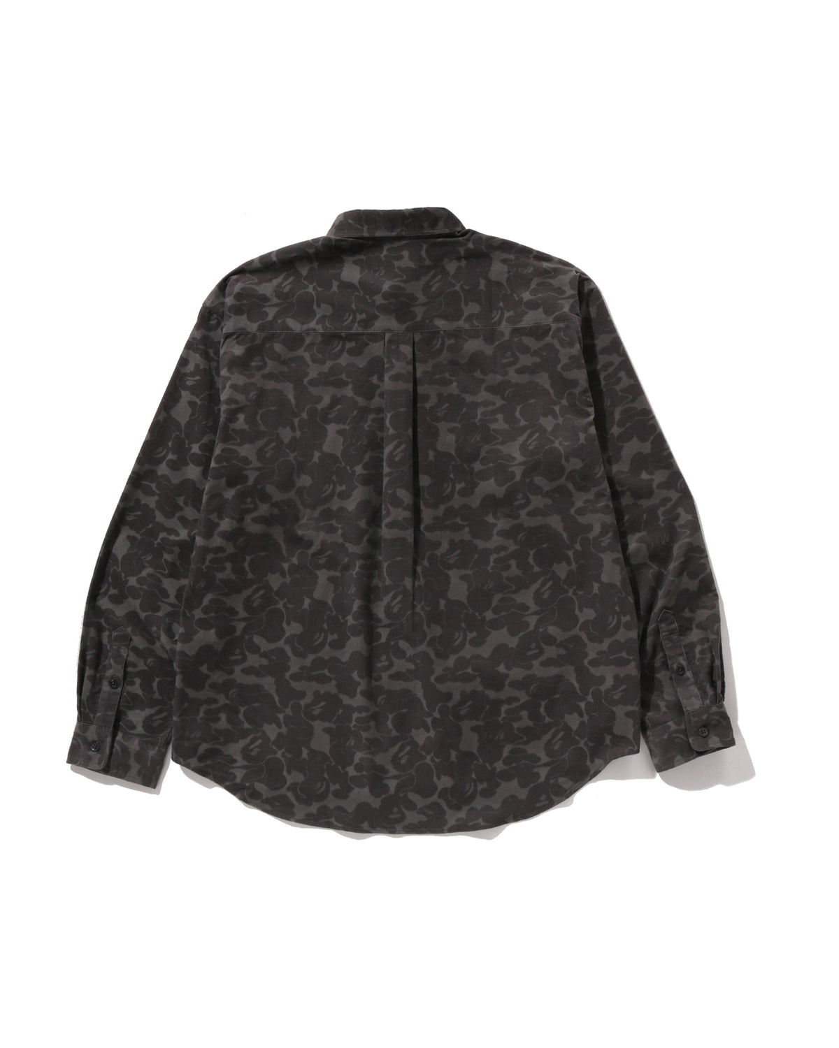 Solid Camo Corduroy Relaxed Fit Ls Shirt
