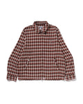 BAPE Check Zip Shirt