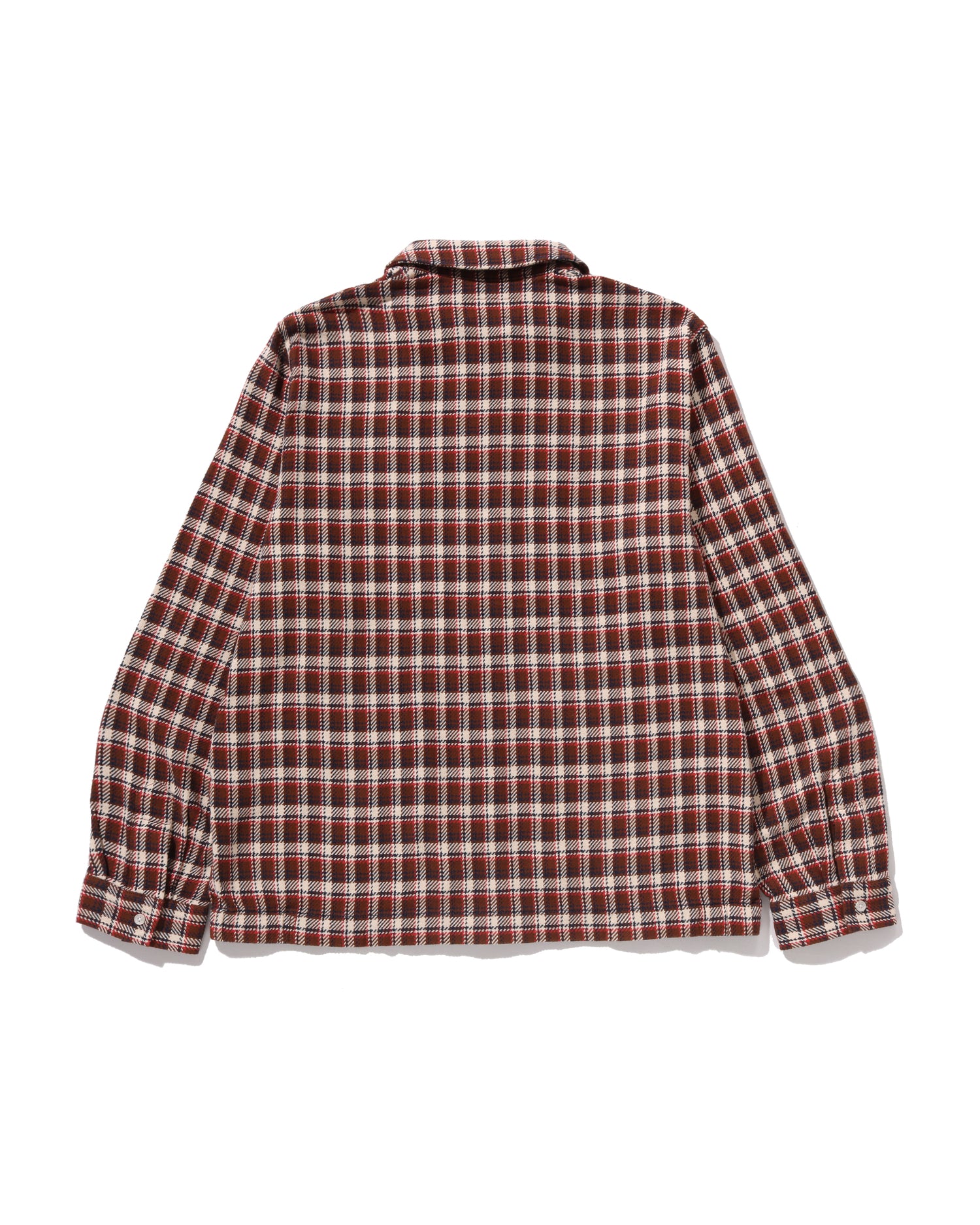 BAPE Check Zip Shirt