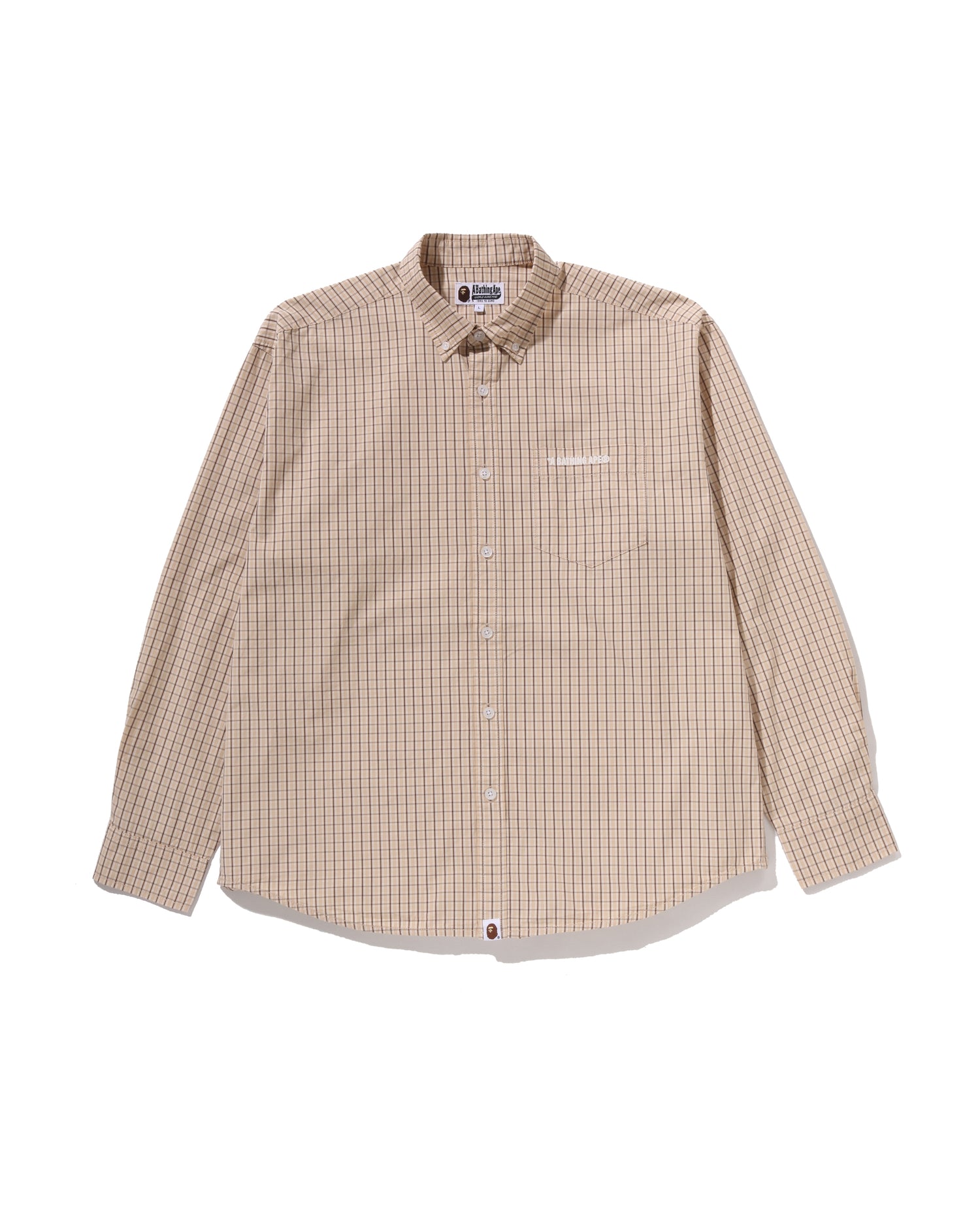 Plaid Poplin Ls Shirt