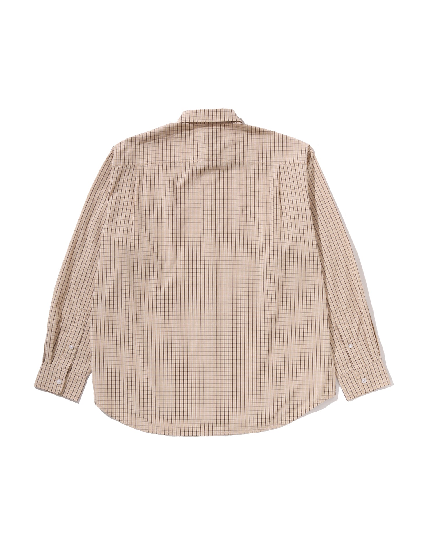 Plaid Poplin Ls Shirt