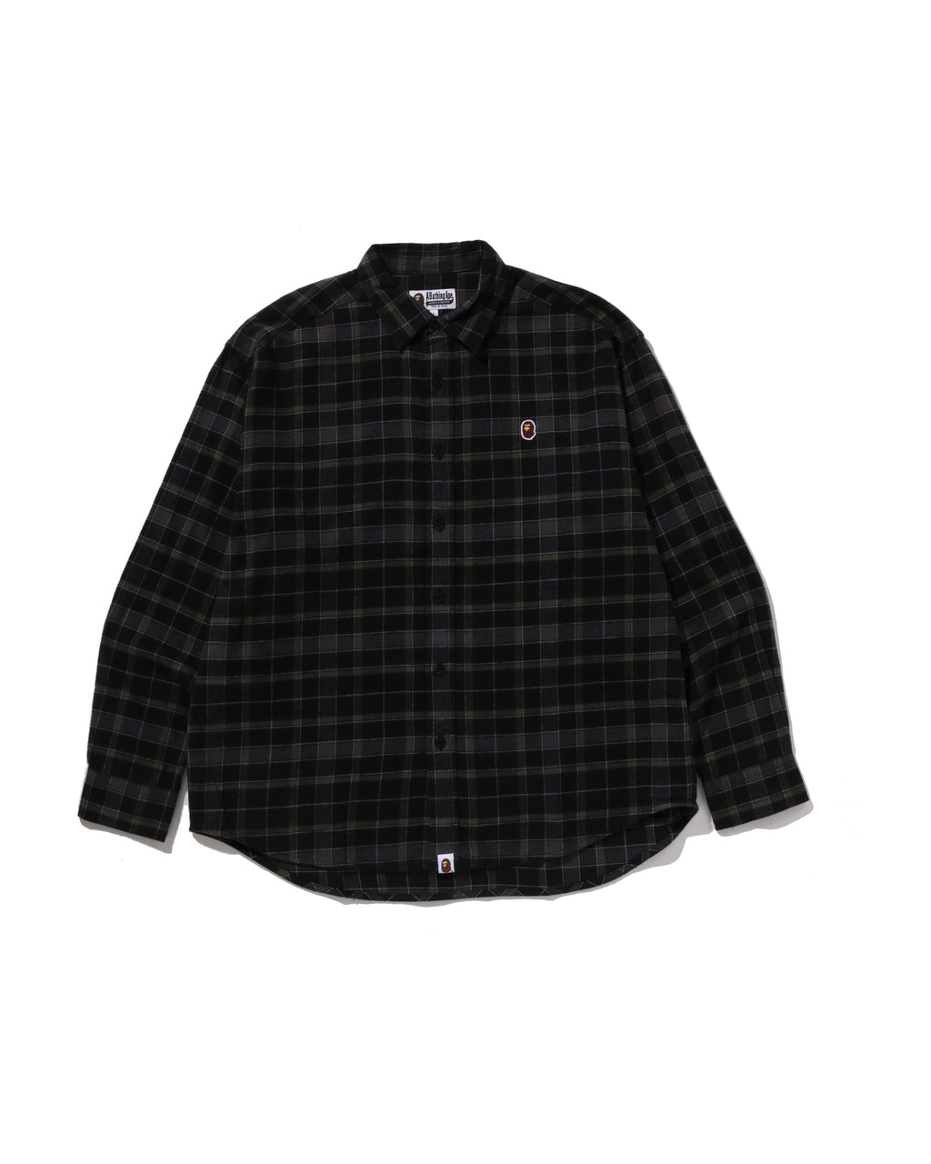 One Point Flannel Check Ls Shirt