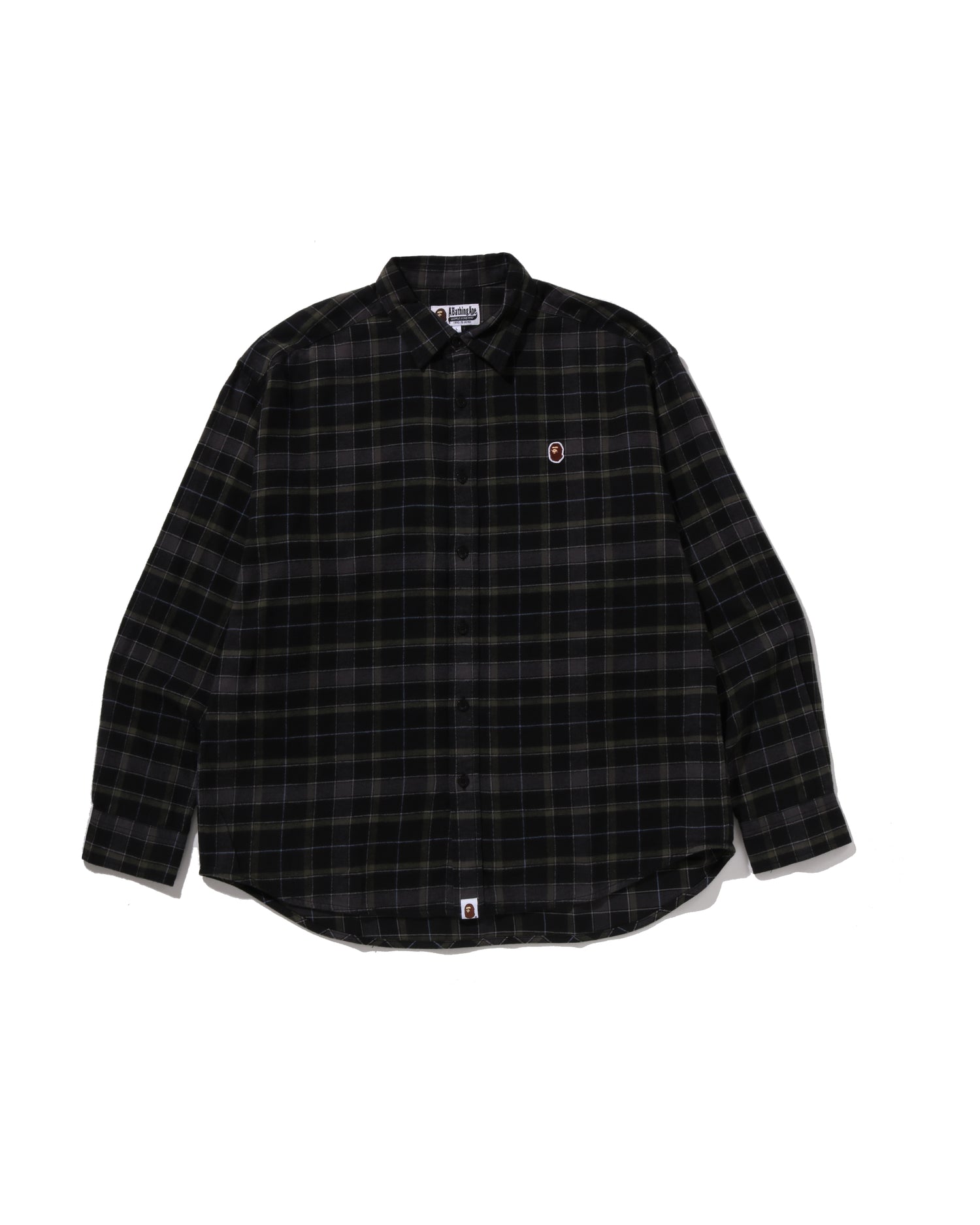 One Point Flannel Check Ls Shirt