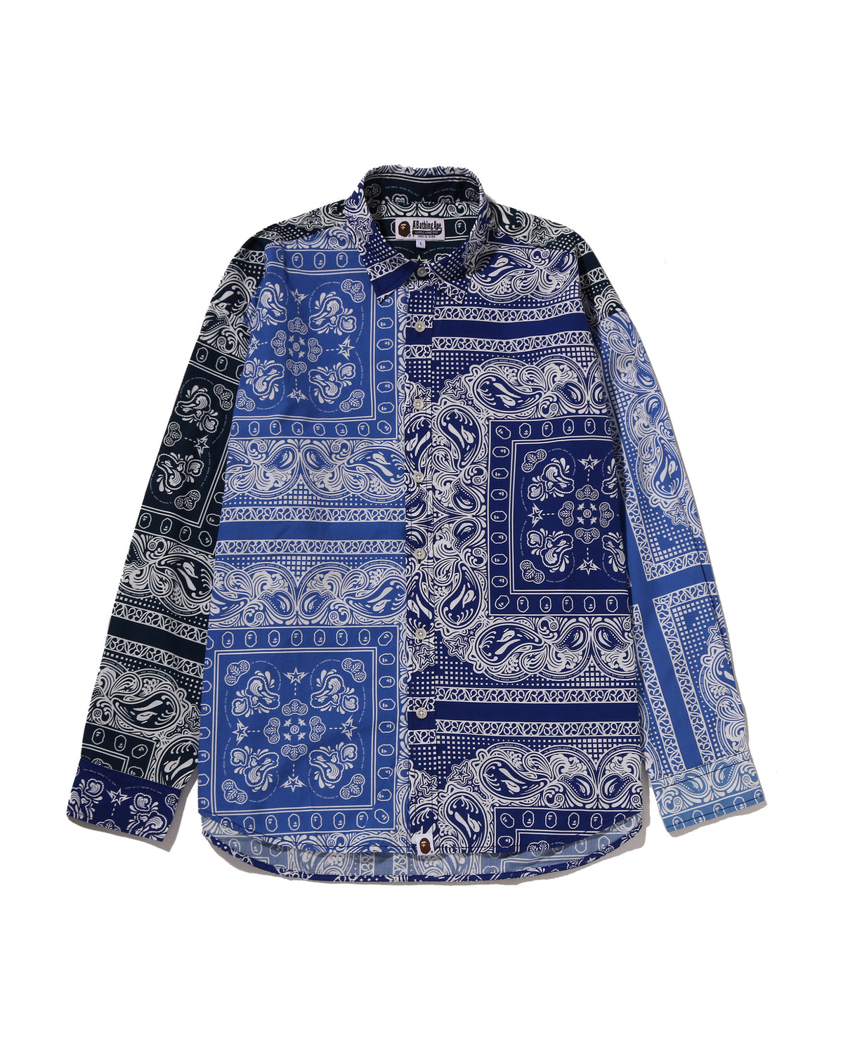 Paisley Pattern Ls Shirt