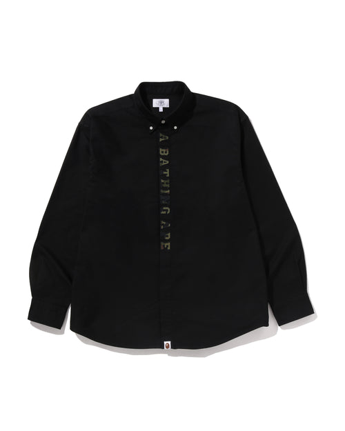 1st Camo Applique Oxford Long Sleeve Shirt