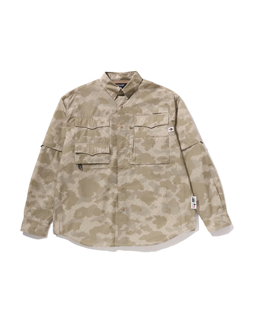BAPE by Kazuki Kuraishi Digital Camo Outdoor Ls Shirt