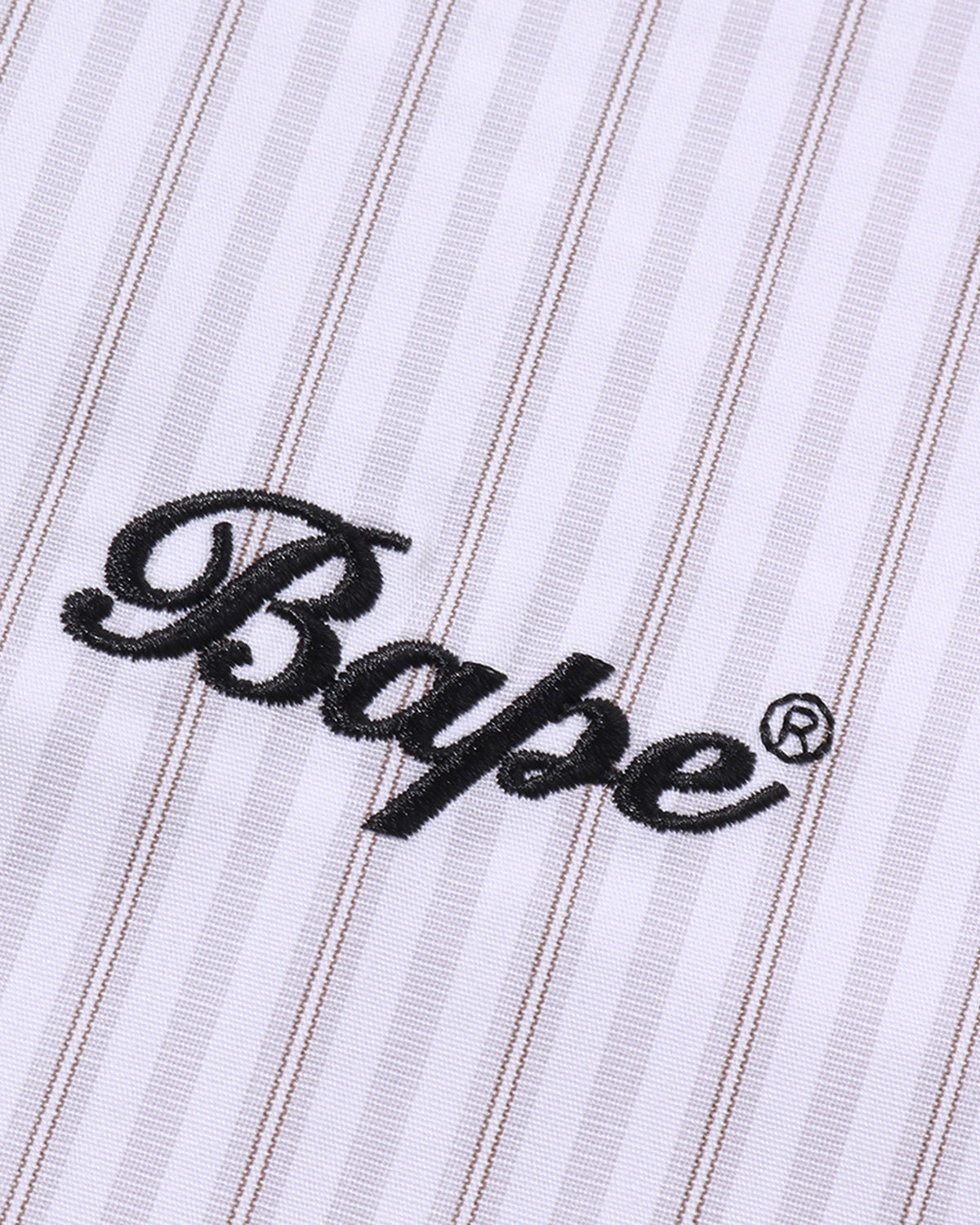 BAPE Logo Stripe Shirt