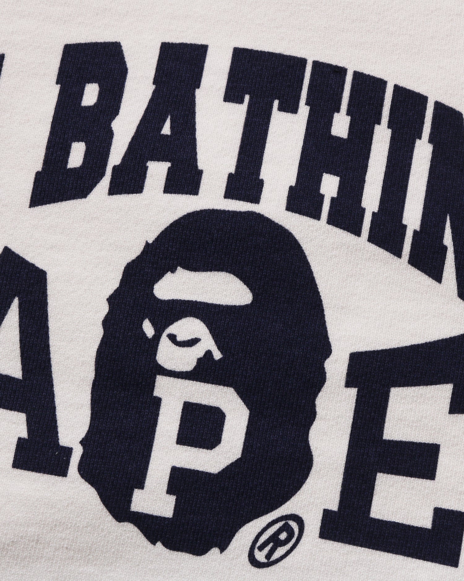 Kids BAPE Washed Effect Crewneck Sweatshirt