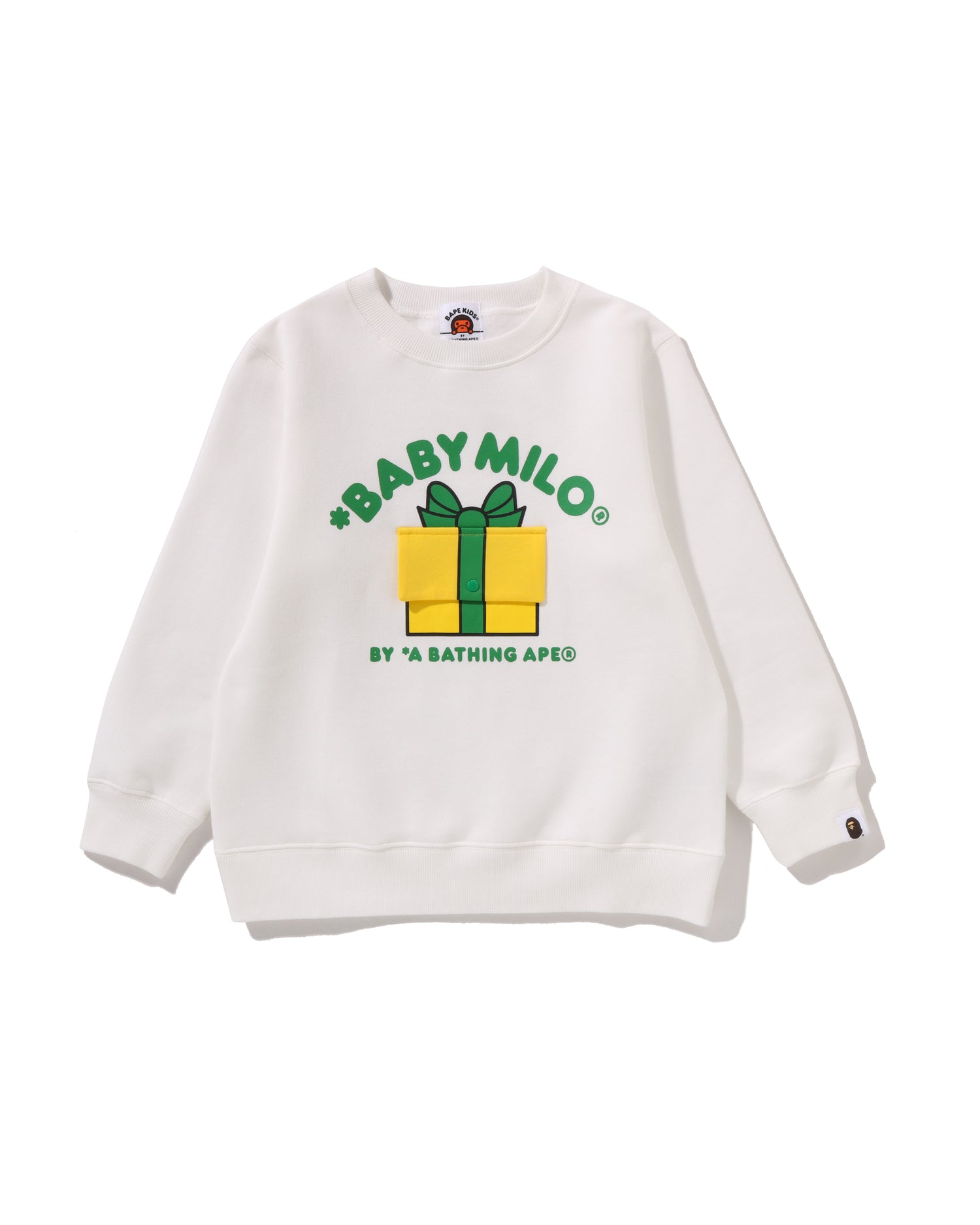 Kids Baby Milo & Lisa Present Box Crewneck Sweatshirt