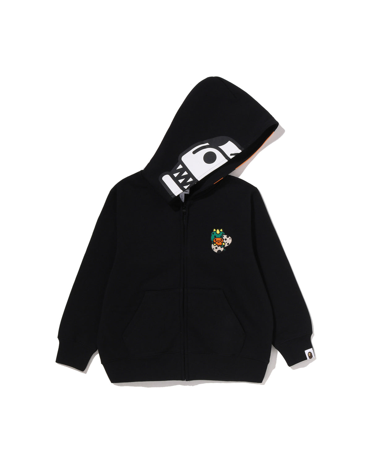 Kids Baby Milo Dinosaur Zip Hoodie