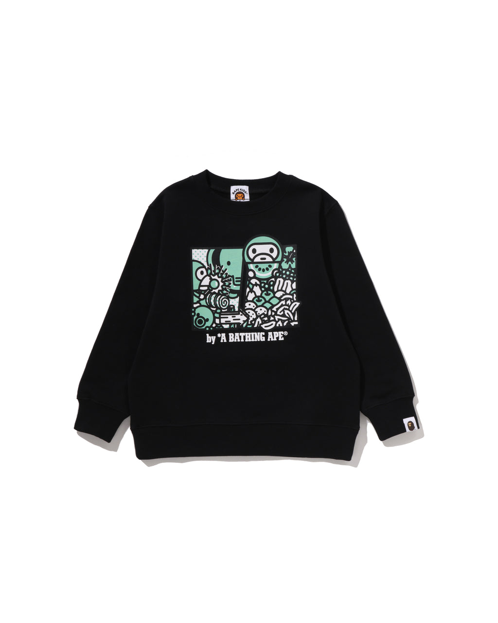 Kids Baby Milo Friends Glow in the Dark Crewneck Sweatshirt