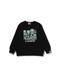 Kids Baby Milo Friends Glow in the Dark Crewneck Sweatshirt