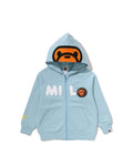 Kids BAPE Milo Plush Doll Zip Hoodie