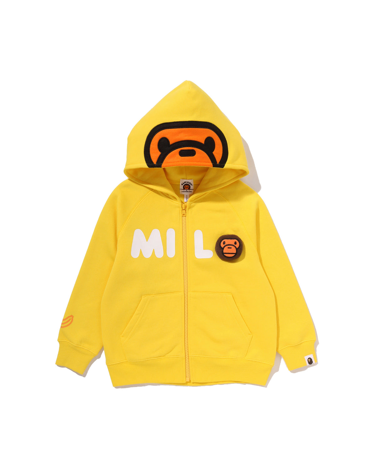 Kids BAPE Milo Plush Doll Zip Hoodie