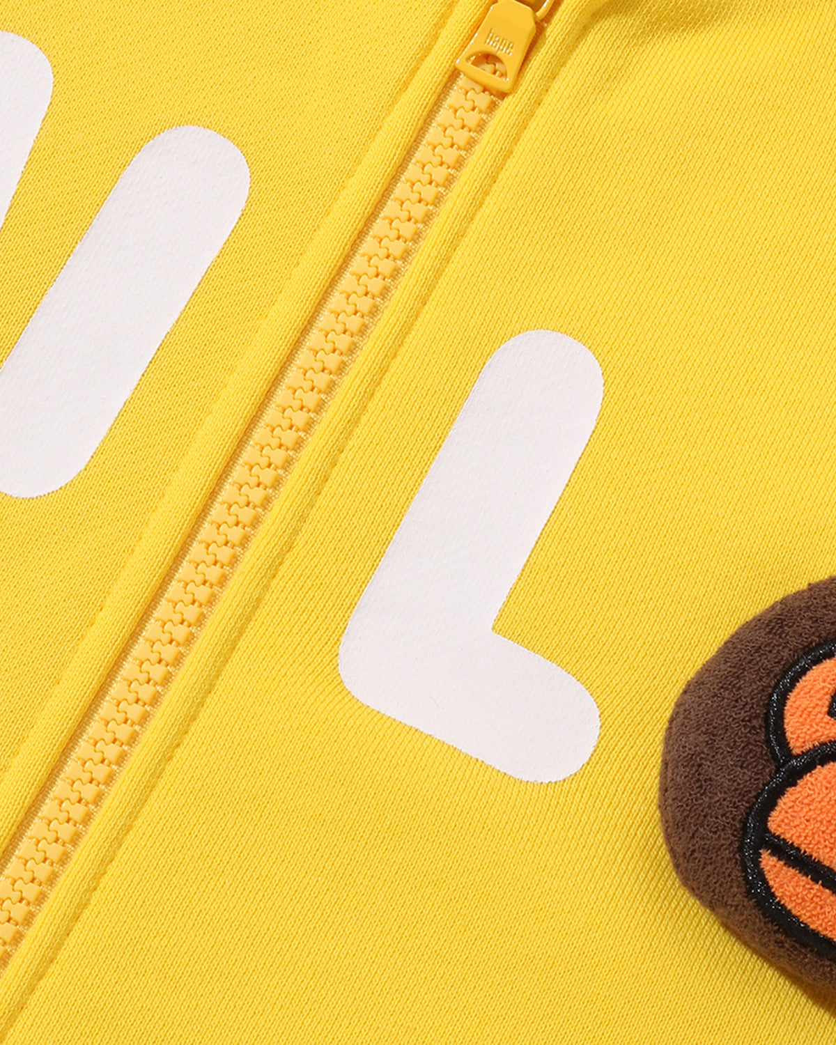Kids BAPE Milo Plush Doll Zip Hoodie