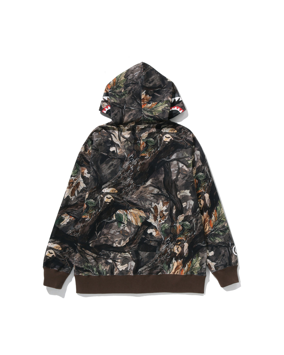 Kids Tree Edge Camo Shark Zip Hoodie Jr