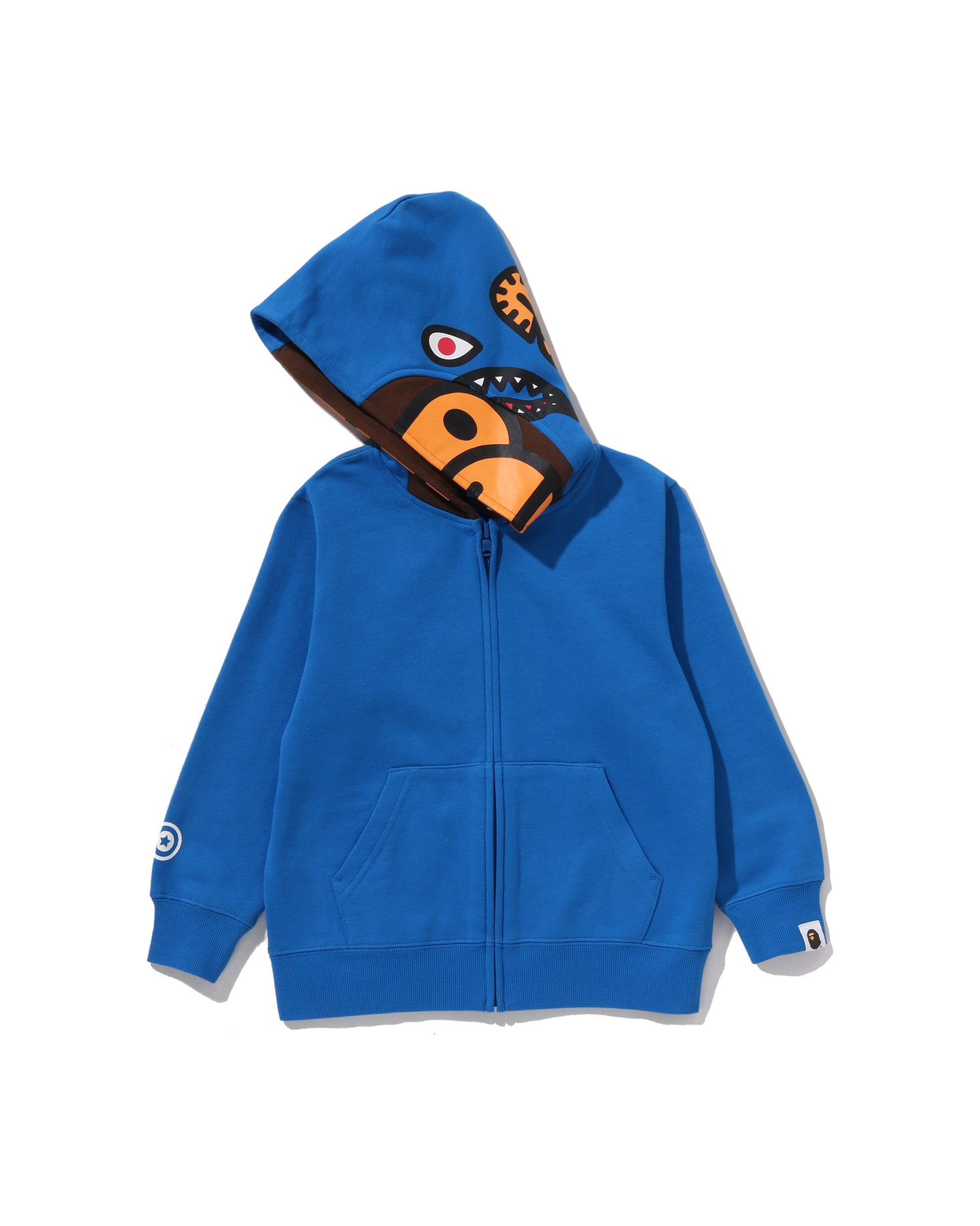 Kids Milo Shark Zip Hoodie