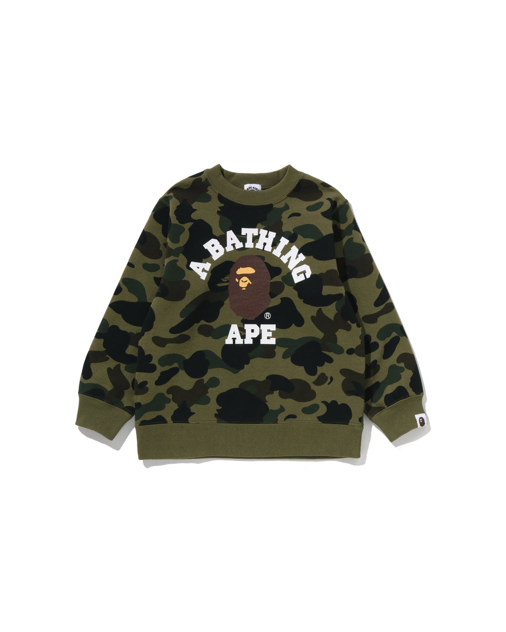 Kids 1st Camo College Crewneck Sweatshirt