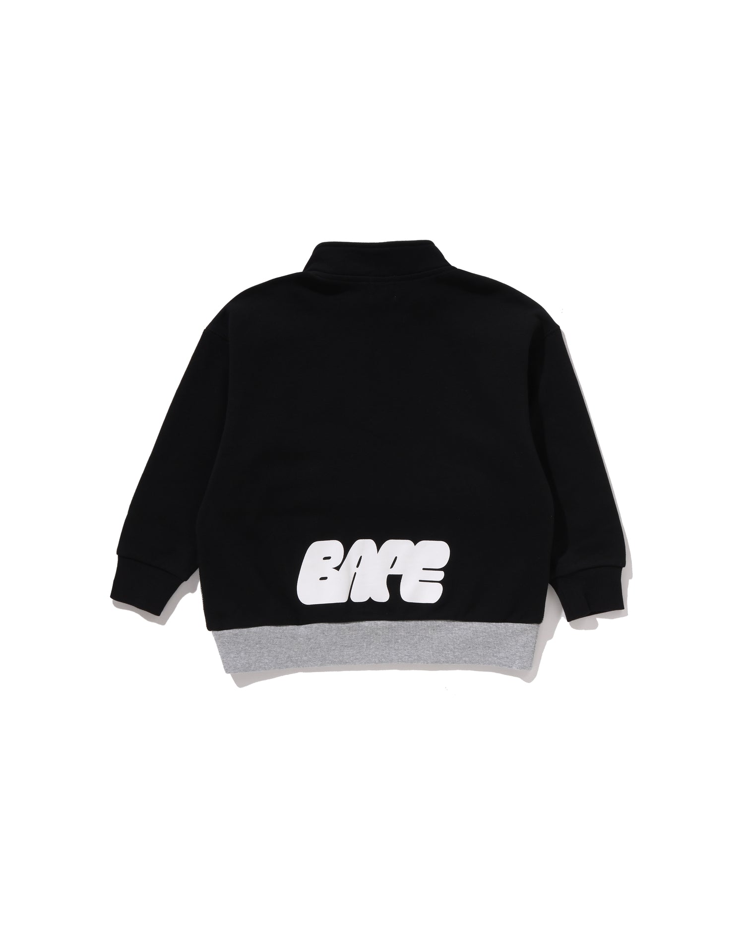 Kids BAPE Relaxed Fit Half Zip Sweatshirt