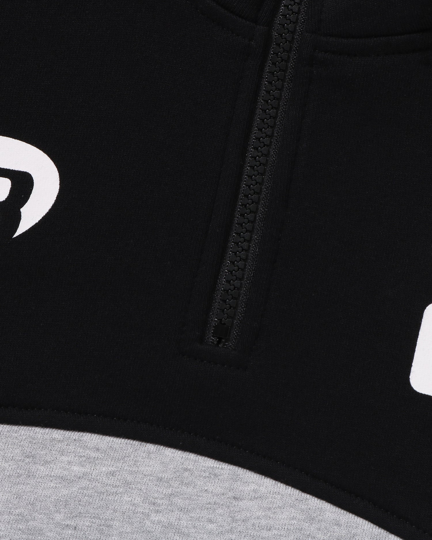Kids BAPE Relaxed Fit Half Zip Sweatshirt